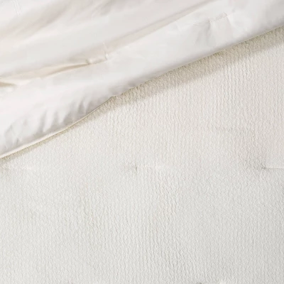 5pc Solid Textured Comforter Set - Threshold™ 3 5pc Solid Textured Comforter Set - Threshold™ - Image 3