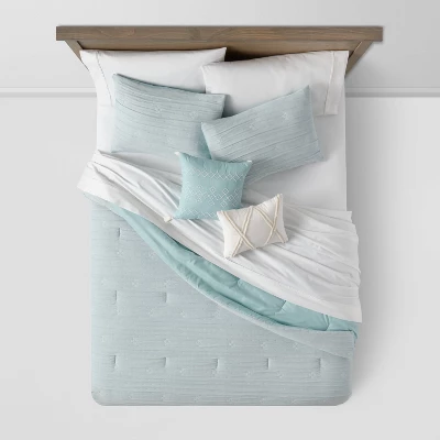 5pc Woven Diamond Comforter Beddding Set - Threshold™ 2 5pc Woven Diamond Comforter Beddding Set - Threshold™ - Image 2