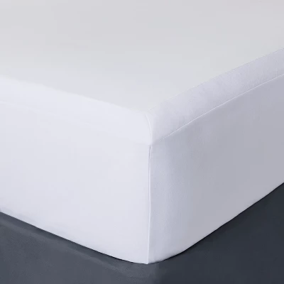 White Solid Box Spring Cover (King) - Threshold™ 1 White Solid Box Spring Cover (King) - Threshold™