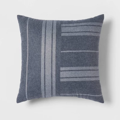 5pc Reversible Heathered Herringbone Stripe Comforter Set - Threshold™ 6 5pc Reversible Heathered Herringbone Stripe Comforter Set - Threshold™ - Image 6