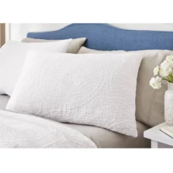 Matelasse Washed Medallion Pillow Sham - Threshold™ 7 Matelasse Washed Medallion Pillow Sham - Threshold™ -Threshold GUEST 6847bfcf 0495 4033 b741 dc23e195b6aa