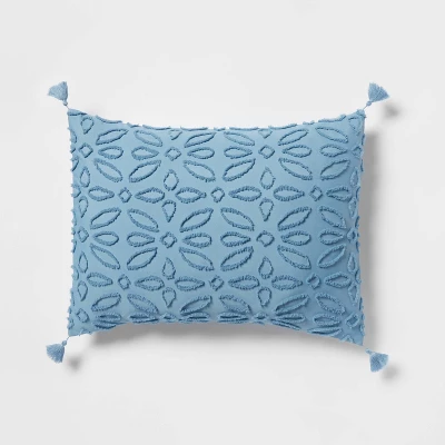 Clipped Jacquard Comforter & Sheet Bedding Set - Threshold™ 4 Clipped Jacquard Comforter & Sheet Bedding Set - Threshold™ - Image 4