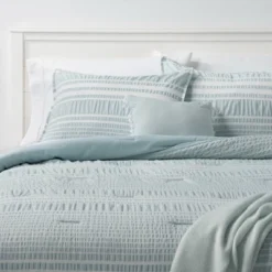 5pc Seersucker Stripe Comforter Set - Threshold™ 13 5pc Seersucker Stripe Comforter Set - Threshold™ -Threshold GUEST 7ffa816a eaf4 4269 84b6 92f1c04652ff