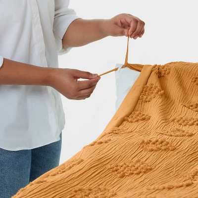 Tufted Diamond Crinkle Duvet Cover & Sham Set - Threshold™ 4 Tufted Diamond Crinkle Duvet Cover & Sham Set - Threshold™ - Image 4