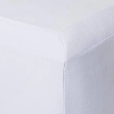 White Solid Box Spring Cover (King) - Threshold™ 2 White Solid Box Spring Cover (King) - Threshold™ - Image 2
