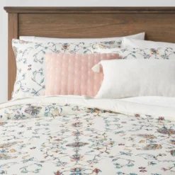 5pc Floral Border Print Comforter Bedding Set Blue/Pink/Yellow - Threshold™ 13 5pc Floral Border Print Comforter Bedding Set Blue/Pink/Yellow - Threshold™ -Threshold GUEST 9eba89cb c139 4839 955b a9c7c6d19f03