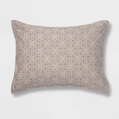 5pc Printed Geo Comforter Set Assorted Beiges - Threshold™ 5 5pc Printed Geo Comforter Set Assorted Beiges - Threshold™ - Image 5