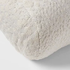 8"x22" Luxe Jacquard Cheetah Round Decorative Pillow Ivory - Threshold™ -Threshold GUEST c3cc078f a1f7 45dd b272 4a0159b0b702