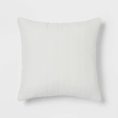 8pc Tufted Broken Stripe Comforter Bedding Set White - Threshold™ 7 8pc Tufted Broken Stripe Comforter Bedding Set White - Threshold™ - Image 7