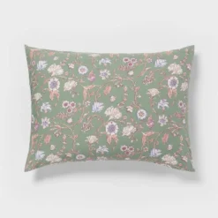 Boho Reversible Printed Comforter & Sham Set Green Floral - Threshold™ 7 Boho Reversible Printed Comforter & Sham Set Green Floral - Threshold™ -Threshold GUEST f188dba2 14af 4c13 b7d9 c3b10343acd2