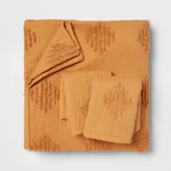 Tufted Diamond Crinkle Duvet Cover & Sham Set - Threshold™ 7 Tufted Diamond Crinkle Duvet Cover & Sham Set - Threshold™ -Threshold GUEST f7e358d4 ca2b 4b81 8713 df8fd101b473